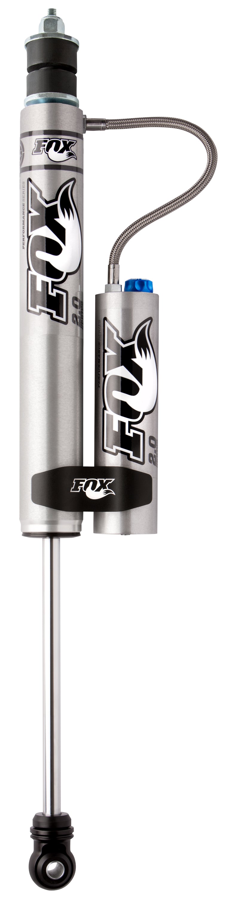 Fox Factory 2011+ Chevy HD Front Performance Series 2.0 Remote Reservoir 9.6 Inch 7-9 Inch Lift Cd Adjuster — photo 1 of 1