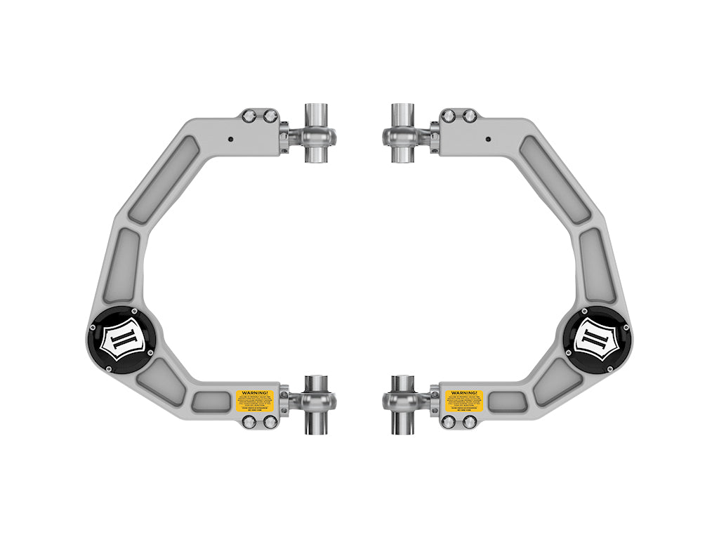 ICON 2021-2026 Ford F-150, Front, Billet Upper Control Arms w/ Delta Joint Pro — photo 3 of 3