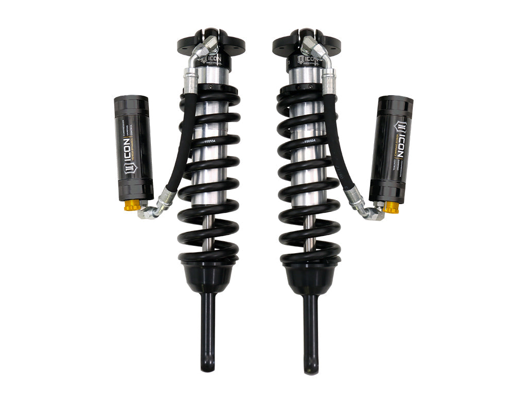 ICON 2007-2009 Toyota FJ Cruiser/2003-2009 4Runner, w/ Rough County 6” Lift, Front, V.S. 2.5 Series Coilover Kit, Remote Reservoir w/ CDCV, Pair — photo 1 of 1