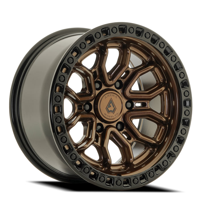 Arena A120 Terra Wheel – Smoked Bronze Center Gloss Black Lip (photo 1 of 1)