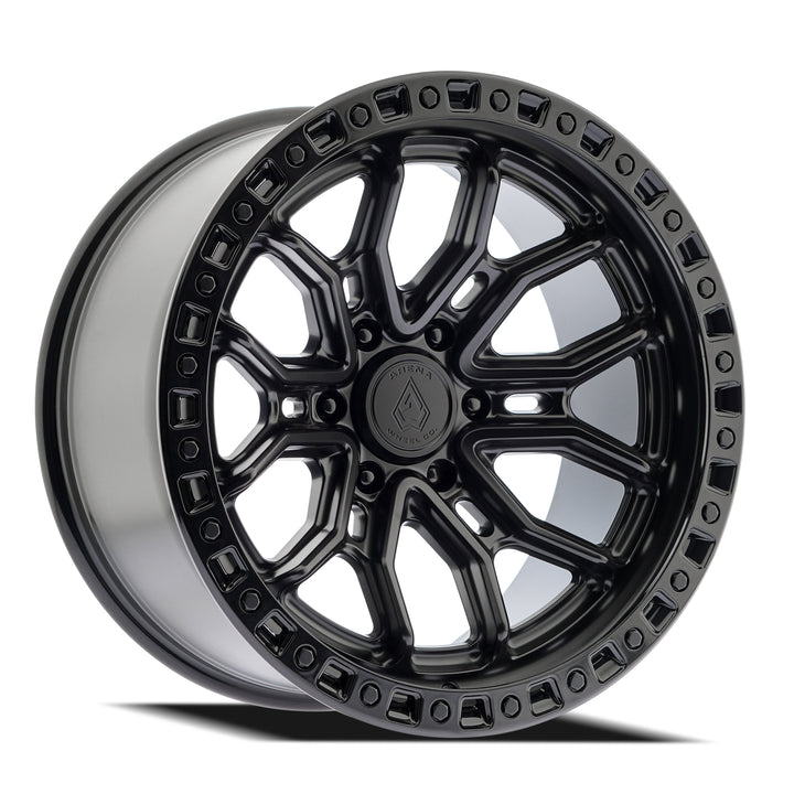 Arena A120 Terra Wheel – Satin Black Center Glossy Black Lip (photo 1 of 1)