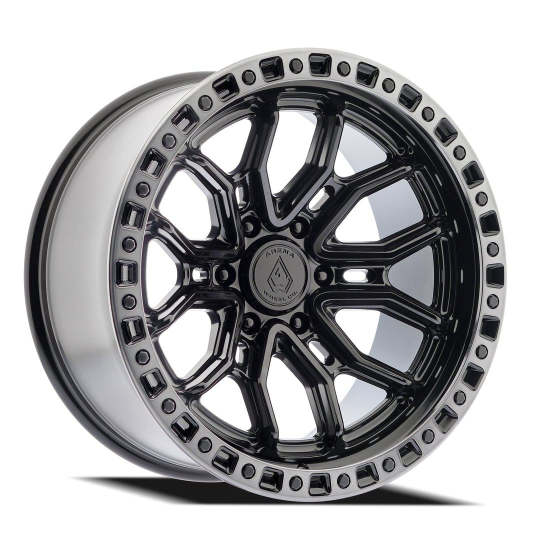 Arena A120 Terra Wheel – Glossy Black Center Machined Ddt Lip (photo 1 of 1)