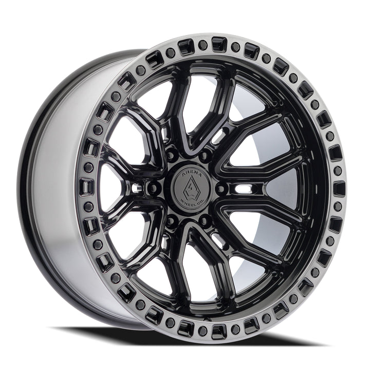 Arena A120 Terra Wheel – Glossy Black Center Machined Ddt Lip (photo 1 of 1)