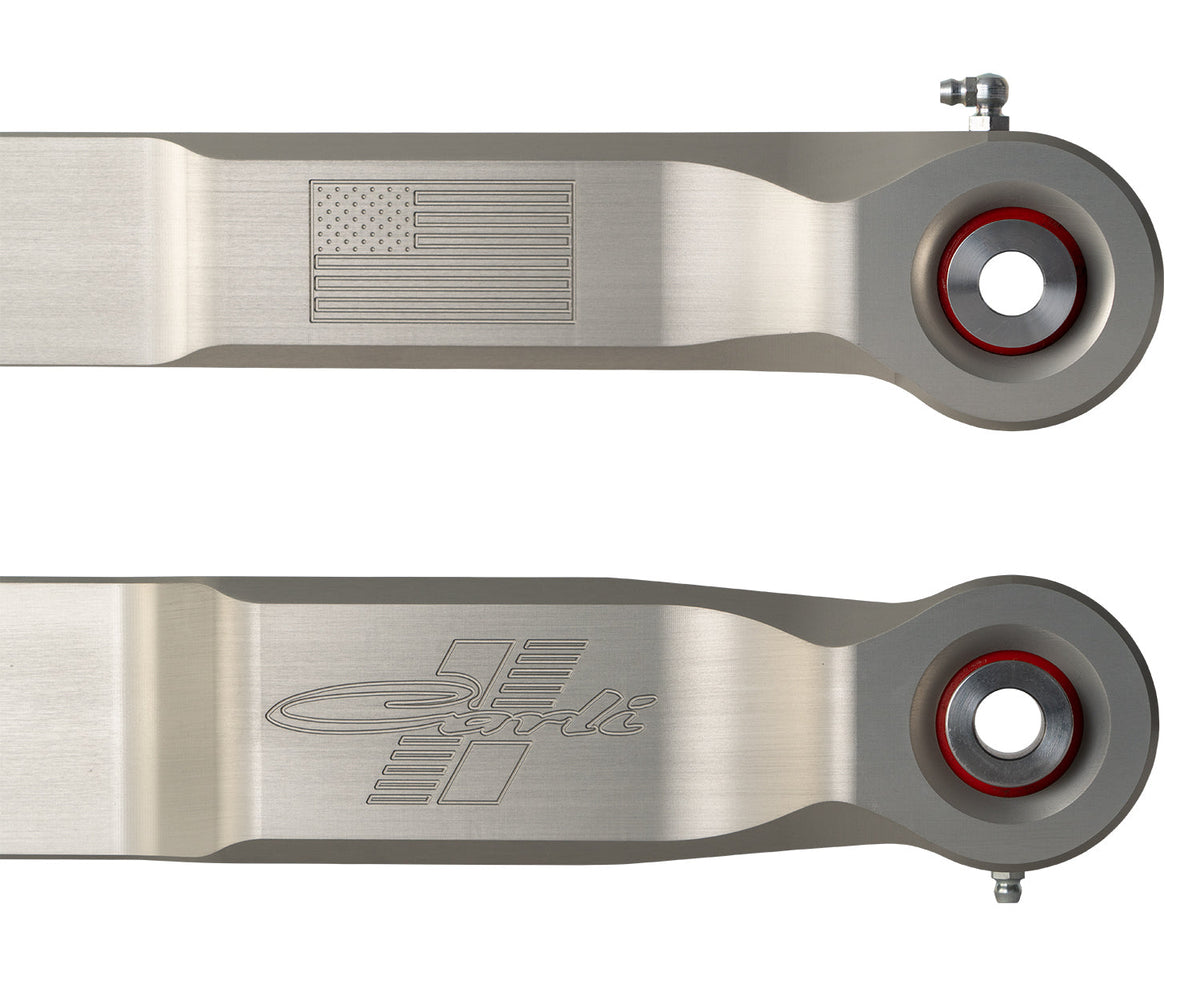 Carli 10-12 RAM 2500/3500 4x4 RAM Billet High Clearance Extended Control Arms Clear anodized finish — photo 1 of 5