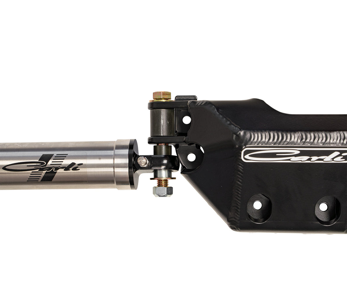 Carli 23+ Ford F250/350 4x4 Low Mount Steering Stabilizer Kit With Differential Guard — photo 2 of 3