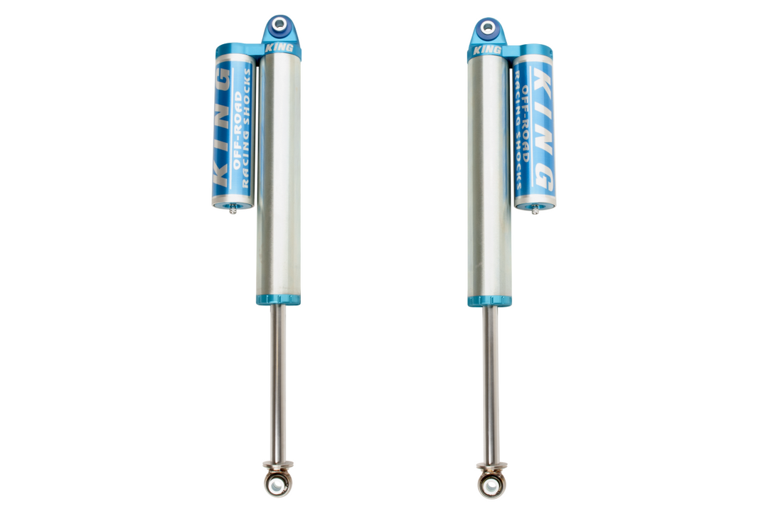 King Shocks 2.5" Performance Rear Piggyback Reservoir Shock – 2011-2026 Silverado/Sierra 2500/3500 HD — photo 2 of 2