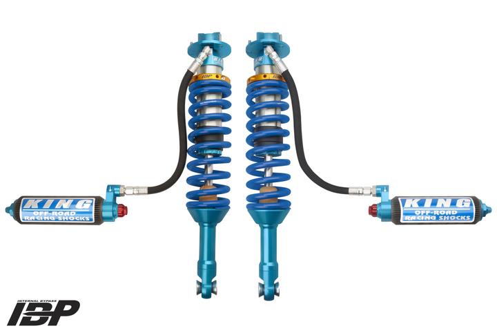King Shocks 3.0" Performance Front Coilover w/ Remote Reservoir – 2017-2026 Ford F-150 Raptor 4WD (Internal Bypass, Performance Fin Reservoir) — photo 2 of 2