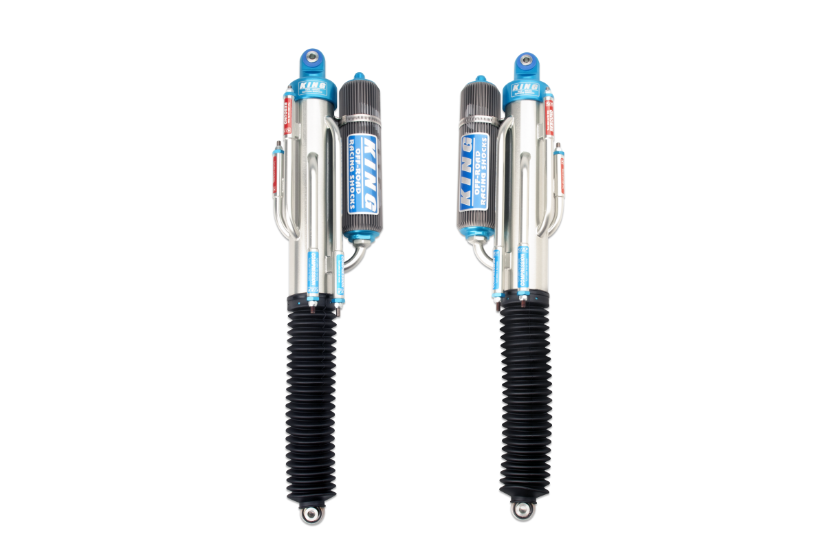 King Shocks 3.0" Performance Rear Piggyback Reservoir Shock – 2017-2026 Ford F-150 Raptor 4WD (4-Tube Bypass, Performance Fin Reservoir) — photo 2 of 2