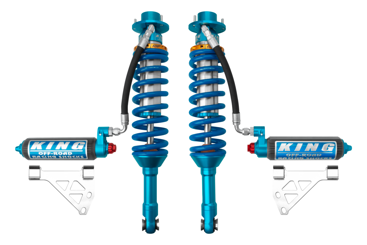 King Shocks 3.0" Performance Front Coilover w/ Remote Reservoir – 2022-2026 Ford Bronco Raptor 4WD (Internal Bypass, Performance Fin Reservoir) — photo 2 of 2