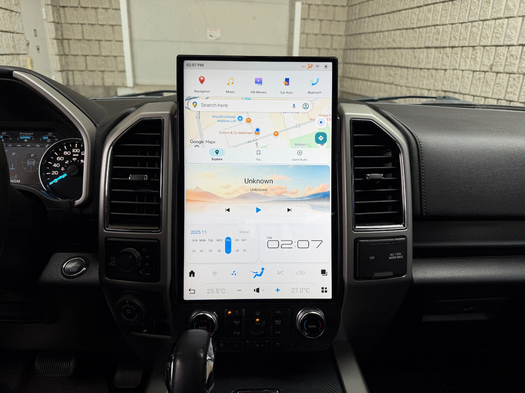 Ford F350 "BIG 17" Inch Tesla Style Screen 2017-2022 – photo 2 of 9