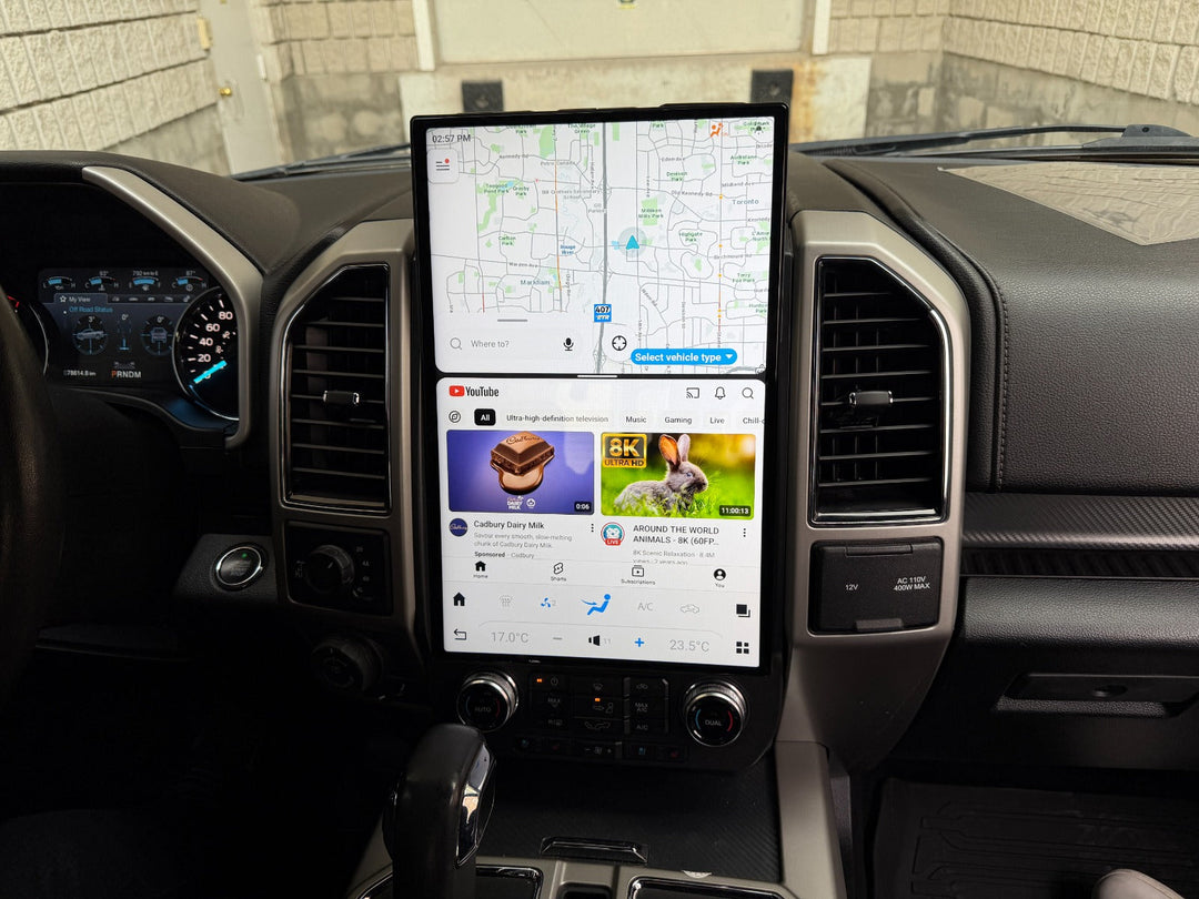 Ford F250 "BIG 17" Inch Tesla Style Screen 2017-2022 – photo 4 of 9