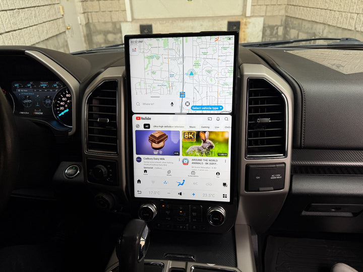 Ford F350 "BIG 17" Inch Tesla Style Screen 2017-2022 – photo 4 of 9