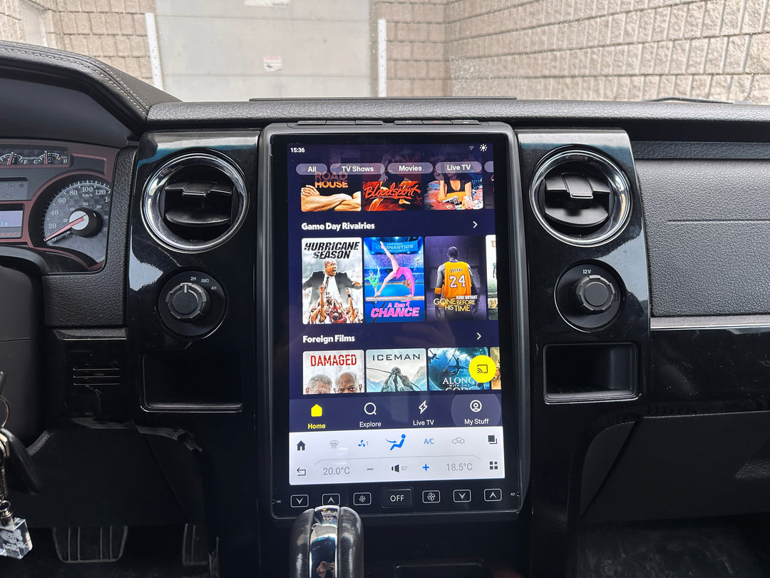Ford F150 Tesla Style Screen 2009-2016