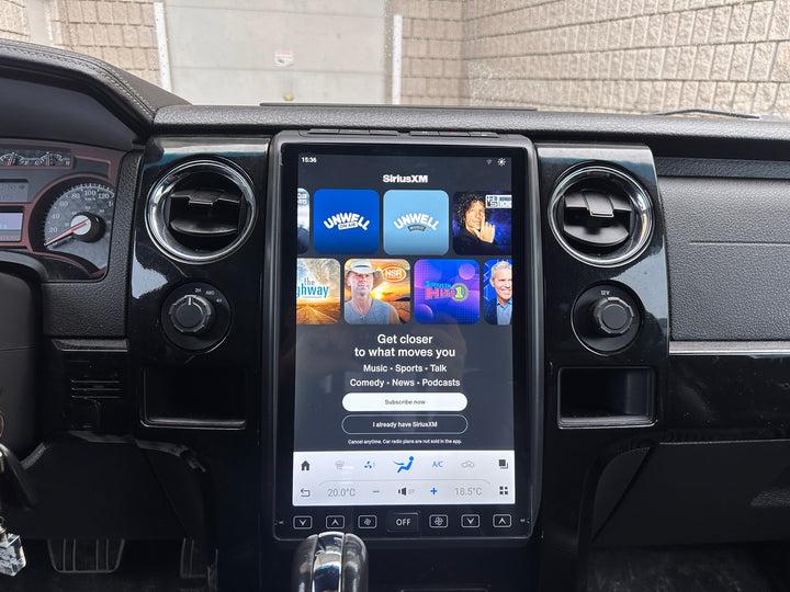 Ford F150 Tesla Style Screen 2009-2016