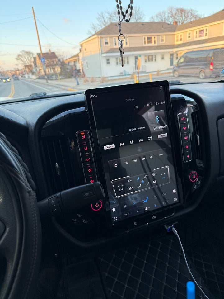 GMC Sierra &amp; Denali 1500 Tesla Style Screen 2014-2018 – photo 2 of 5