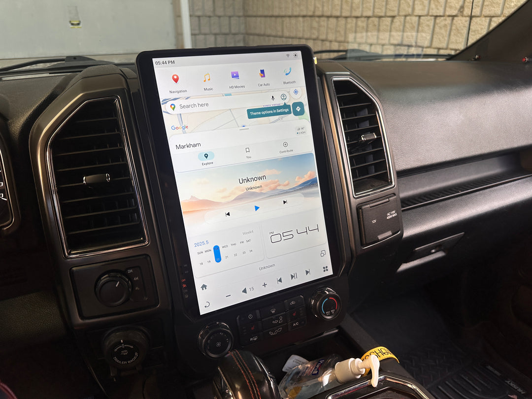 Ford F250 Tesla Style Screen 2017-2022