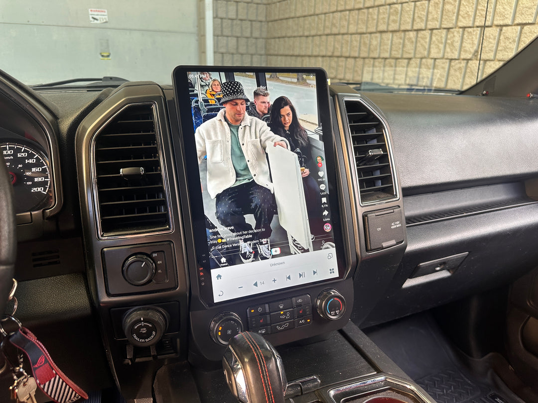 Ford F250 Tesla Style Screen 2017-2022