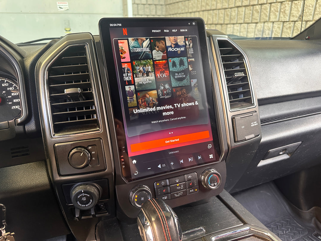 Ford F250 Tesla Style Screen 2017-2022