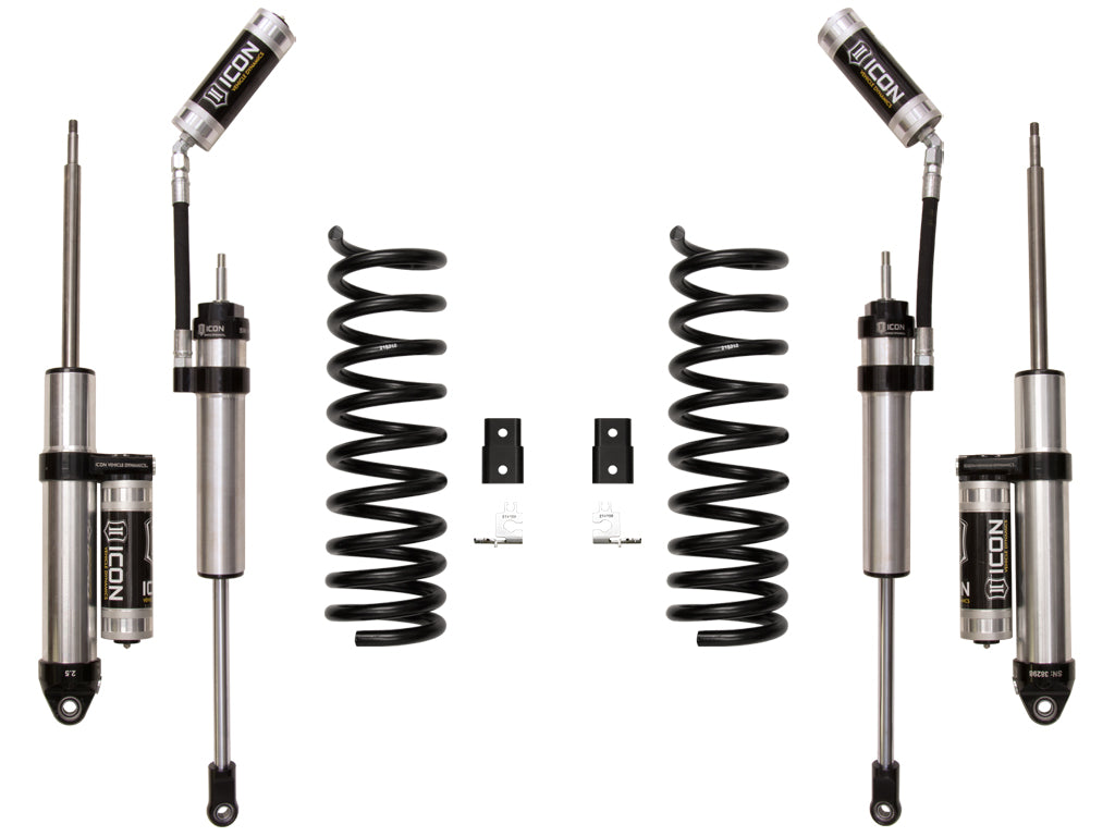 ICON 2014-2026 Ram 2500 4WD, Diesel, OEM Air Spring Rear, 2.5" Lift, Stage 2 Suspension System — photo 1 of 2