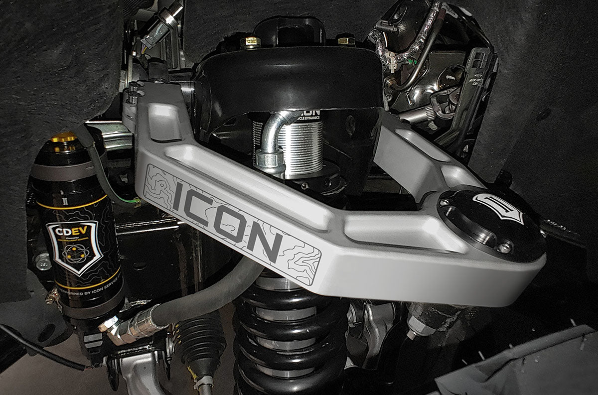 ICON 2021-2026 Ford Bronco, Non-Sasquatch, 3-4" Lift, Stage 8 Suspension System, Billet — photo 1 of 3
