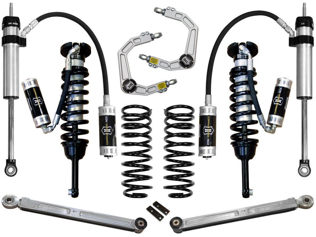 ICON 2010-2024 Toyota 4Runner/2010-2014 Toyota FJ Cruiser, 0-3.5" Lift Stage 5 Suspension System, Billet UCA — photo 1 of 1