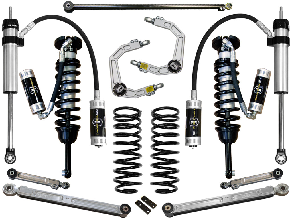 ICON 2010-2024 Toyota 4Runner/2010-2014 Toyota FJ Cruiser, 0-3.5" Lift Stage 6 Suspension System, Billet UCA — photo 1 of 1