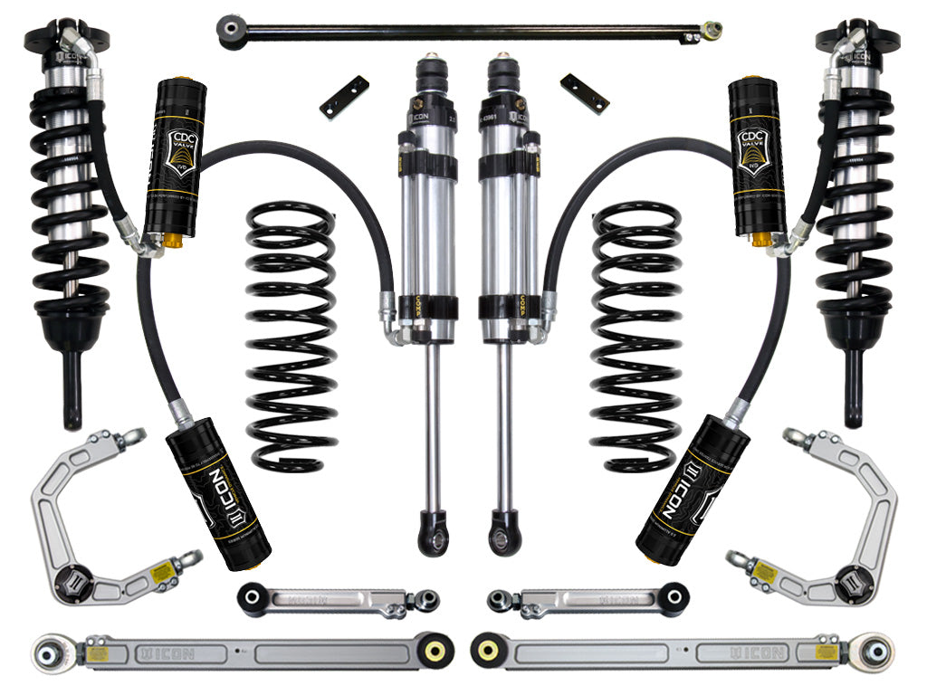 ICON 2010-2024 Toyota 4Runner/2010-2014 Toyota FJ Cruiser, 0-3.5" Lift Stage 8 Suspension System, Billet UCA — photo 1 of 1
