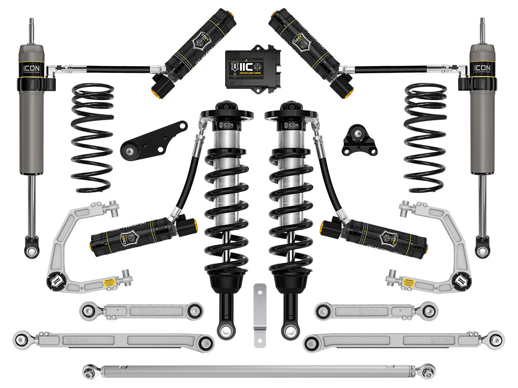 ICON 2024-2026 Toyota Land Cruiser 250 Series, 1.25-3" Lift, Stage 12 Suspension System, Billet — photo 1 of 1