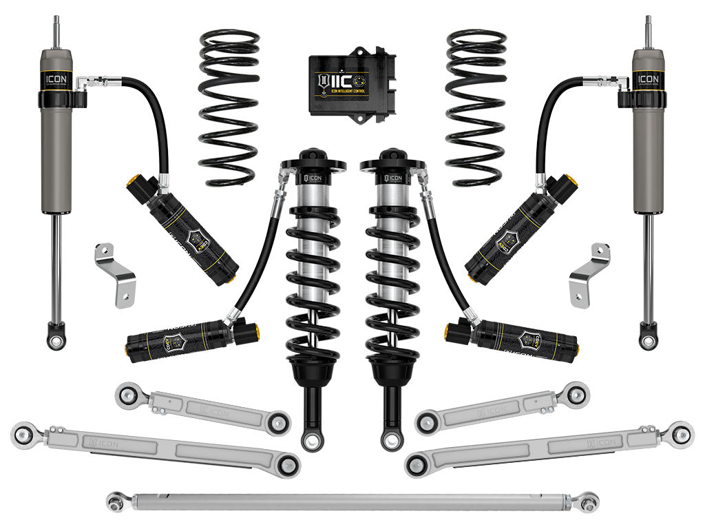 ICON 2023-2026 Toyota Sequoia TRD Pro, 1-2.5" Lift, Stage 10 2.5 Suspension System, Billet — photo 1 of 1