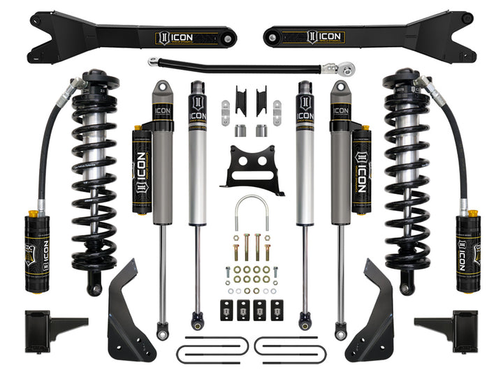 ICON 2008-10 Ford F250/F350 4-5.5" Lift Stage 5 Coilover Conversion w/Radius Arm — photo 2 of 2