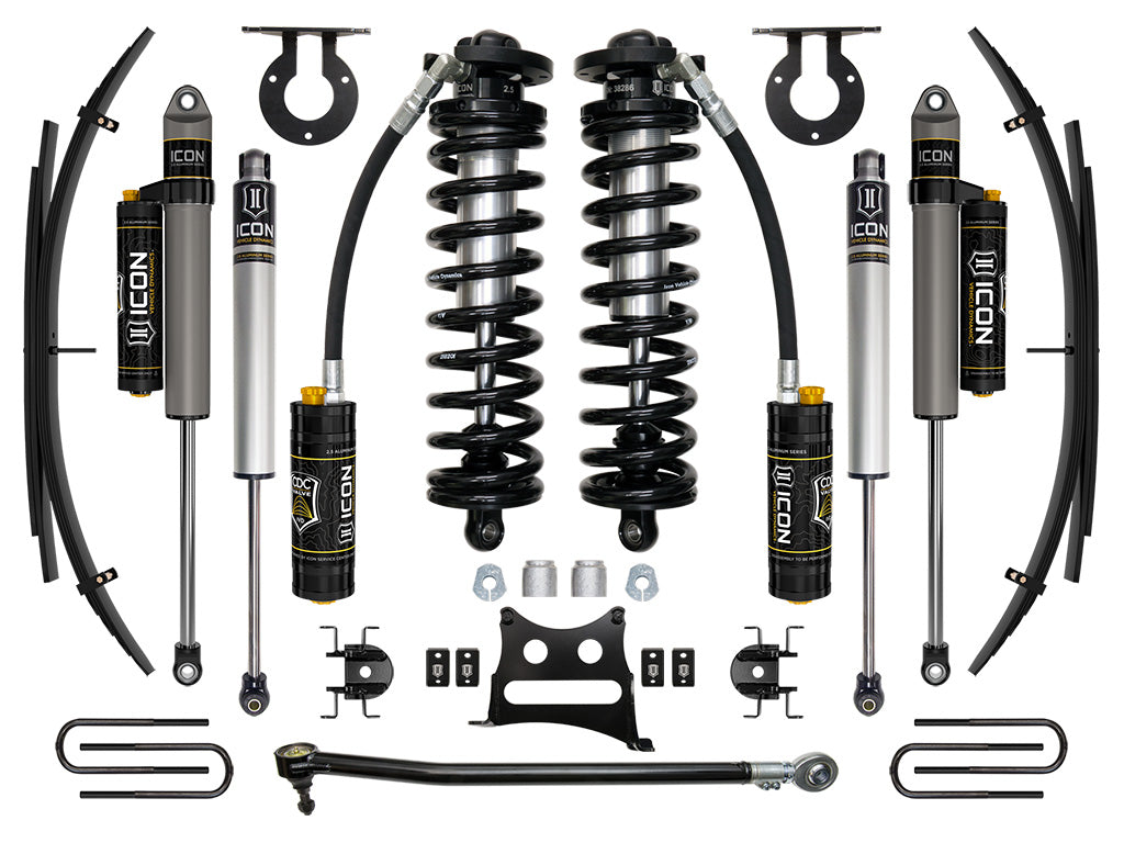 ICON 2017-2022 Ford F-250/F-350 Super Duty 4WD, 2.5-3" Lift, Stage 4 Coilover System w/ Expansion Packs — photo 2 of 2