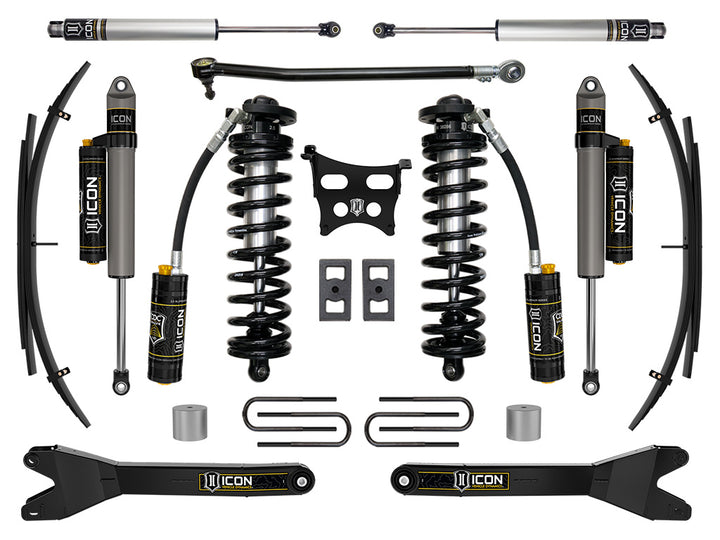 ICON 2023-2026 Ford F-250/F-350 Super Duty 4WD, 2.5-3" Lift, Stage 4 Coilover Conversion System with Radius Arms and Expansion Packs — photo 2 of 2