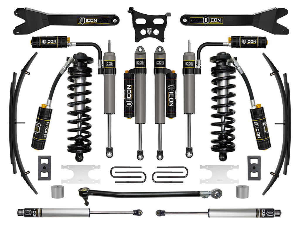 ICON 2023-2026 Ford F-250/F-350 Super Duty 4WD, 2.5-3" Lift, Stage 5 Coilover Conversion System with Radius Arms and Expansion Packs — photo 2 of 2