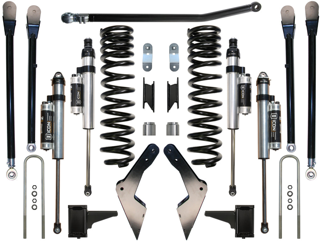 ICON 2008-2010 Ford F250/F350, 4.5" Lift, Stage 4 Suspension System — photo 1 of 1