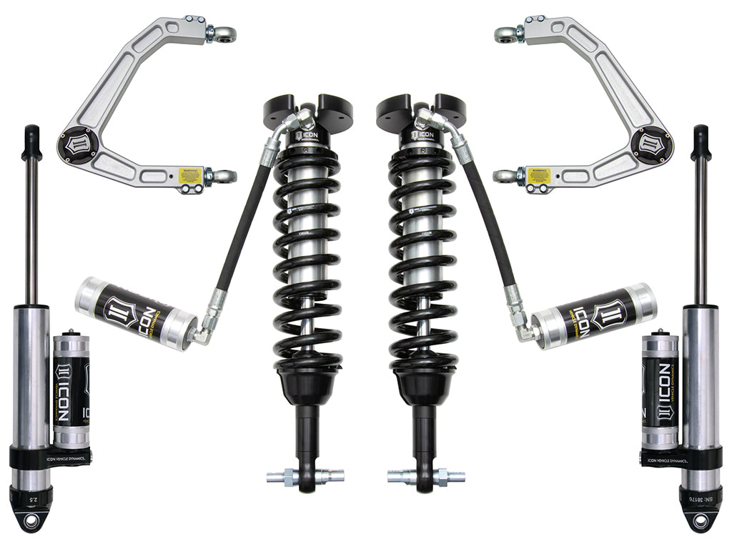 ICON 2019-2026 Chevrolet Silverado 1500/GMC Sierra 1500, 1.5-3.5" Lift, Stage 3 Suspension System, Billet — photo 1 of 1