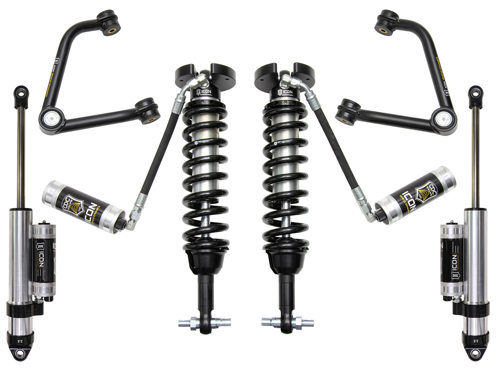 ICON 2019-2026 Chevrolet Silverado 1500/GMC Sierra 1500, 1.5-3.5" Lift, Stage 4 Suspension System, Tubular — photo 1 of 1