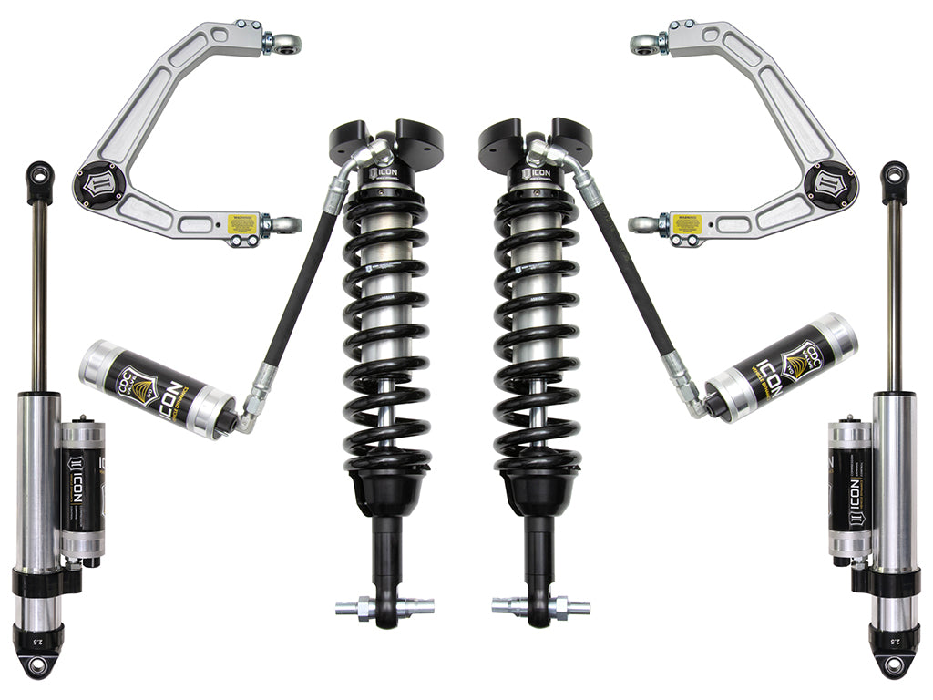 ICON 2019-2026 Chevrolet Silverado 1500/GMC Sierra 1500, 1.5-3.5" Lift, Stage 4 Suspension System, Billet — photo 1 of 1