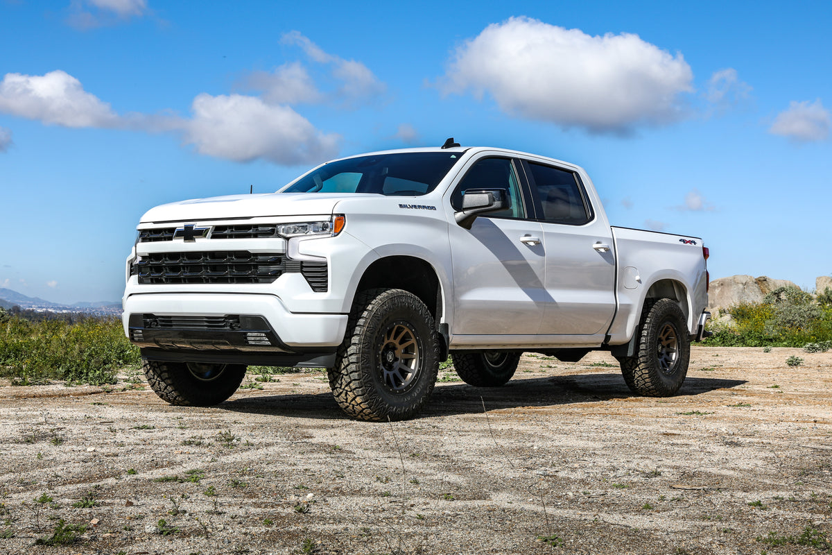 ICON 2019-2026 Chevrolet Silverado 1500/GMC Sierra 1500, 2.375-3.75" Lift, Stage 1 EXP Suspension System — photo 2 of 3