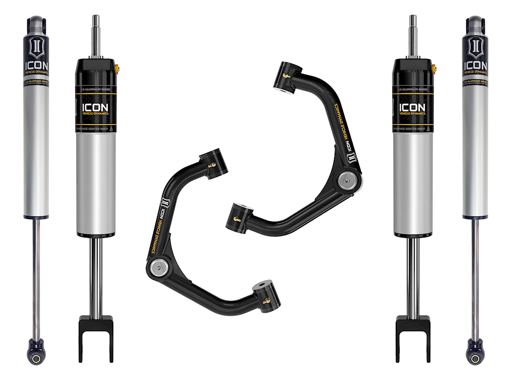 ICON 2020-2026 GM 2500/3500 HD, 0-2" Lift, Stage 1 Suspension System, Tubular — photo 1 of 1