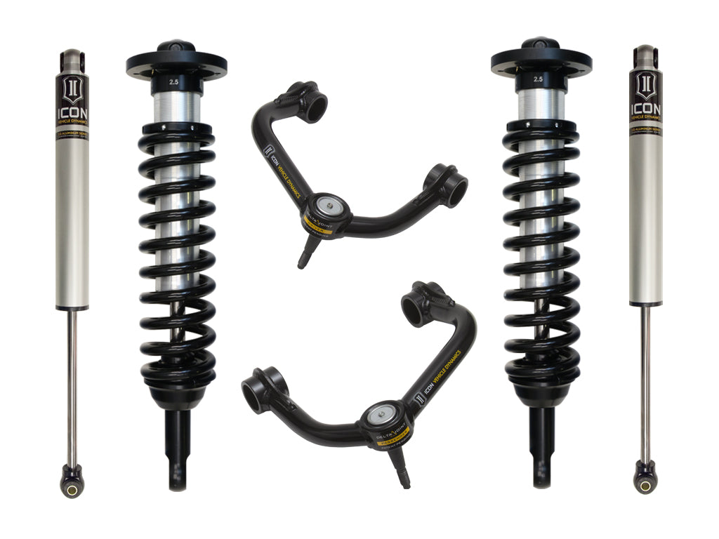 ICON 2004-2008 Ford F-150 2WD, 0-2.63" Lift, Stage 2 Suspension System, Tubular — photo 1 of 1
