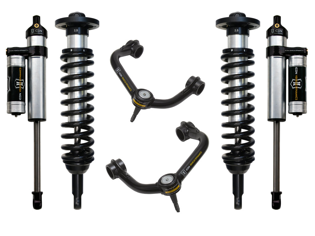 ICON 2004-2008 Ford F-150 2WD, 0-2.63" Lift, Stage 3 Suspension System, Tubular — photo 1 of 1