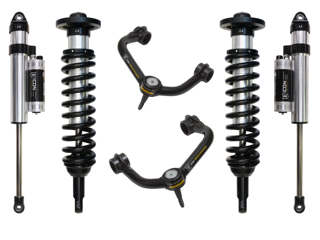 ICON 2004-2008 Ford F-150 2WD, 0-2.63" Lift, Stage 4 Suspension System, Tubular — photo 1 of 1