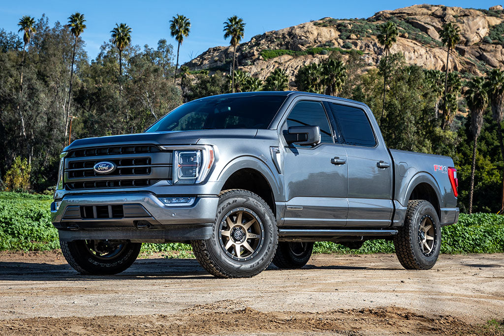 ICON 2021-2026 Ford F-150 4WD, 2.75-3.5" Lift, Stage 5 Suspension System, Billet — photo 1 of 3