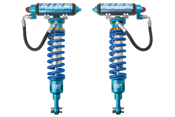 King Shocks 3.0" Performance Front Coilover w/ Remote Reservoir – 2021-2026 Ram 1500 TRX (Internal Bypass, Performance Fin Reservoir) — photo 1 of 2