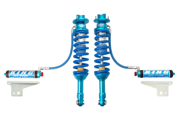 King Shocks 3.0" Performance Front Coilover w/ Remote Reservoir – 2010-2014 Ford F-150 Raptor 4WD (Standard Fin Reservoir) — photo 1 of 2