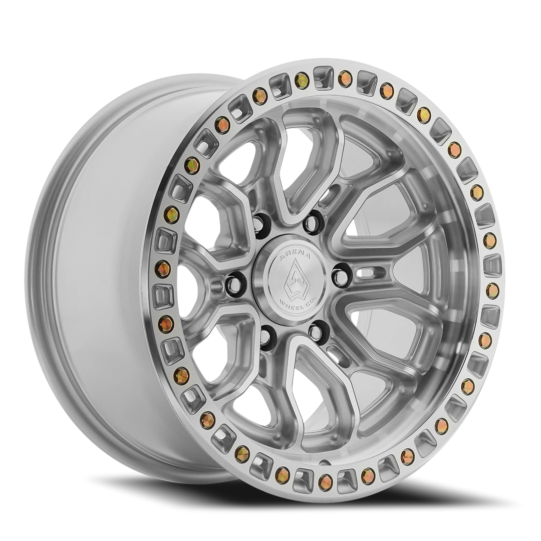 Arena A120 Terra Wheel – Gloss Silver Machined (photo 1 of 3)