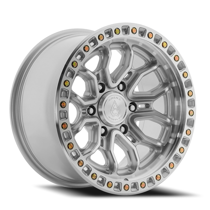Arena A120 Terra Wheel – Gloss Silver Machined (photo 1 of 3)