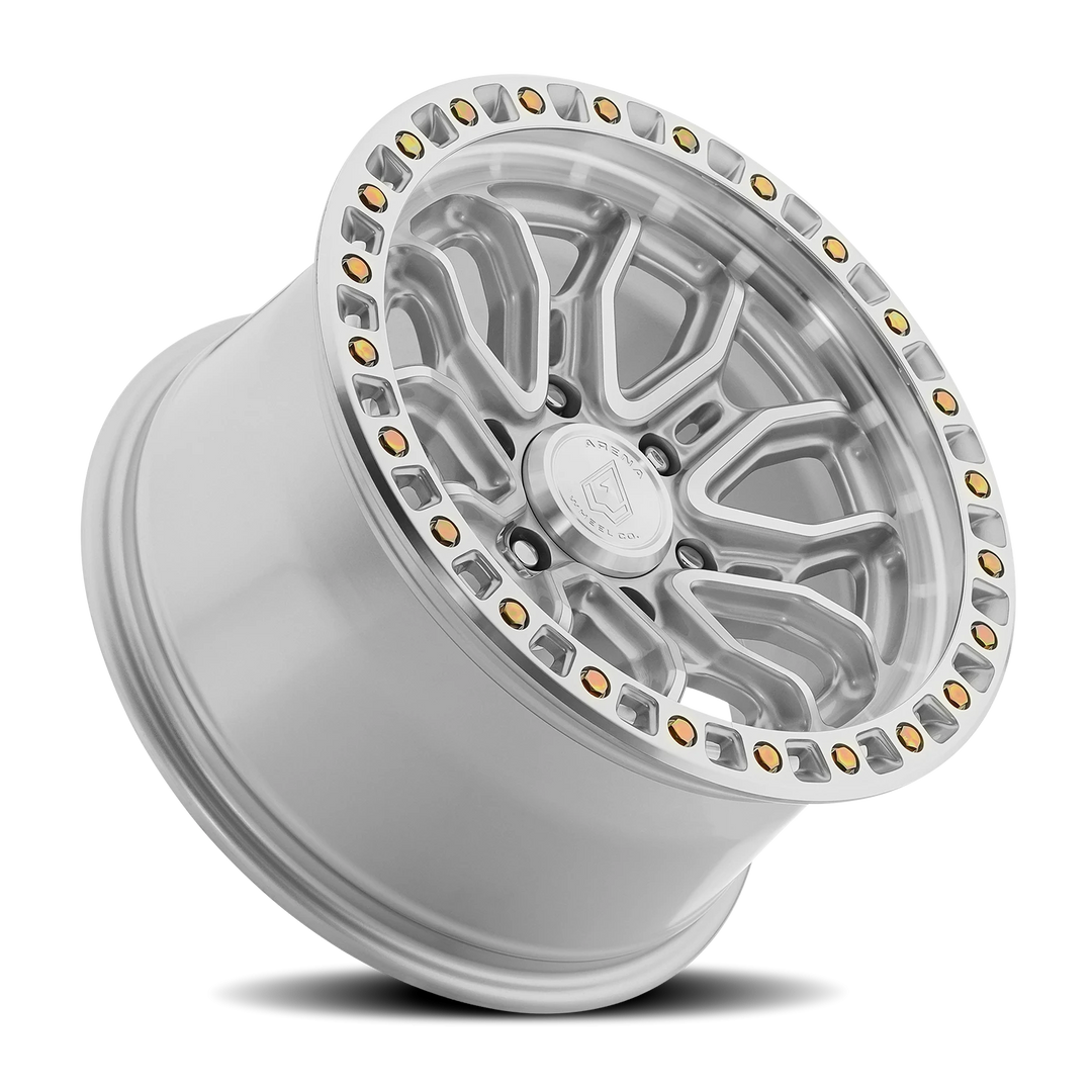 Arena A120 Terra Wheel – Gloss Silver Machined (photo 2 of 3)