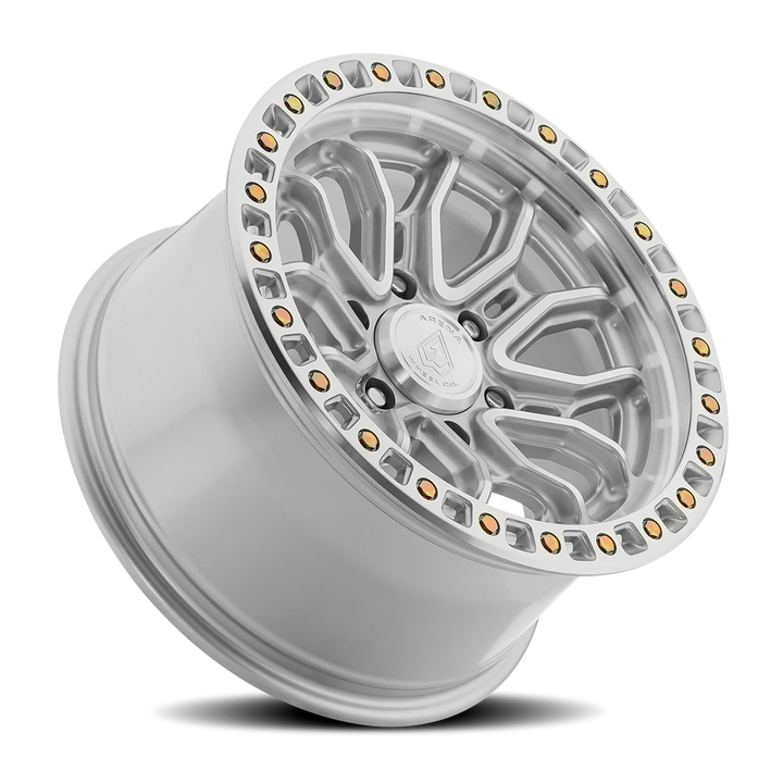 Arena A120 Terra Wheel – Gloss Silver Machined (photo 2 of 3)