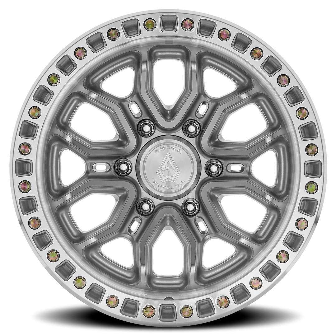 Arena A120 Terra Wheel – Gloss Silver Machined (photo 3 of 3)
